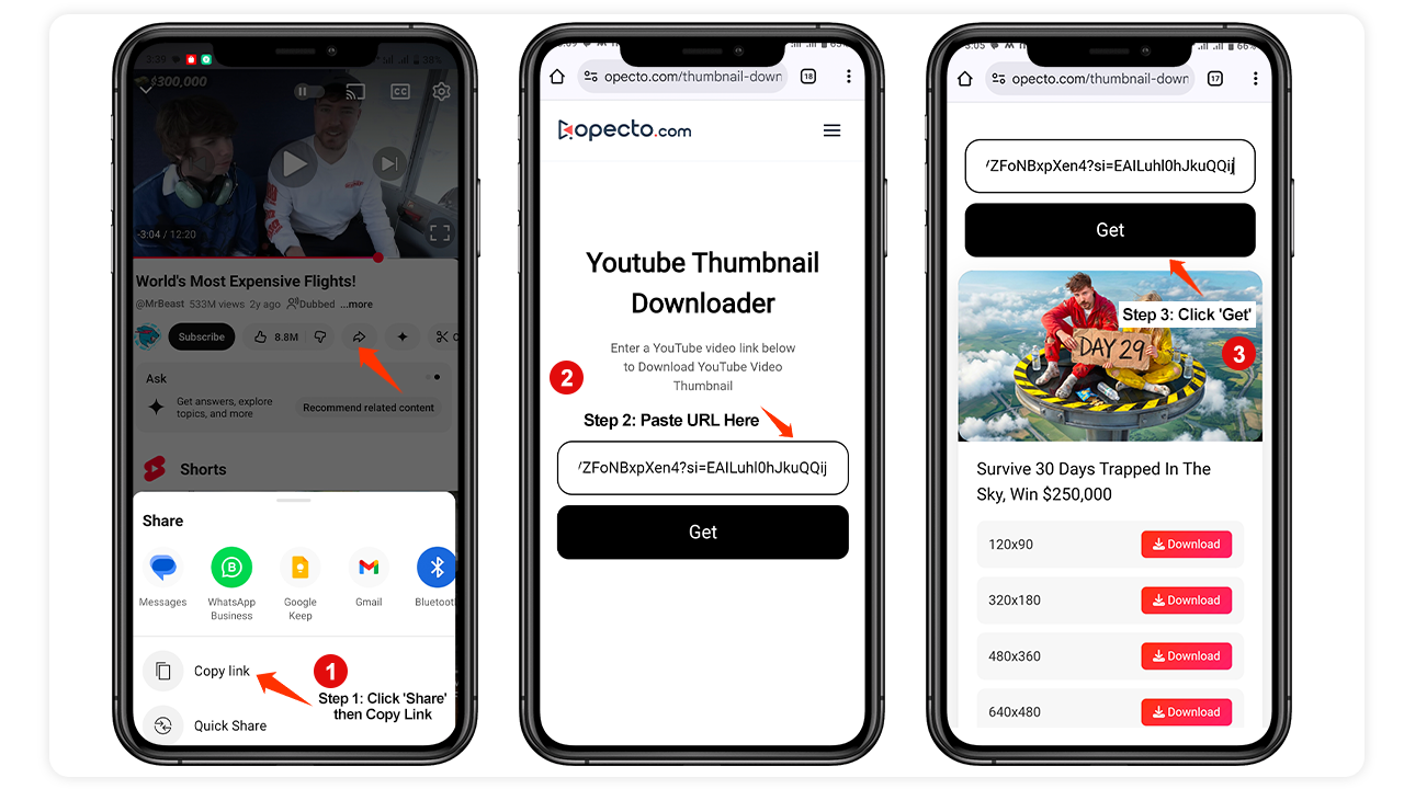 YouTube thumbnail downloader mobile